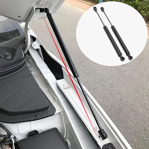 2 Stück Motorhauben-Gasfeder für Peugeot 206 CC Cabrio 2DOOR 2000-2010, Gasfeder Dämpfer Motorhaube Lift Unterstützt Stoßdämpfer Motorabdeckung Halterung von CWMMKL