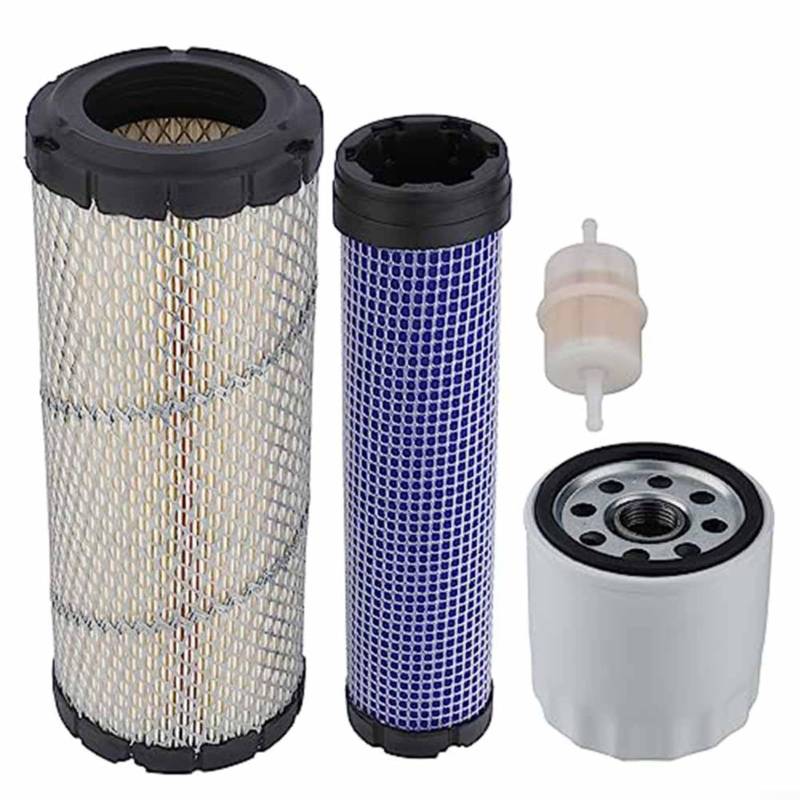 CWOQOCW Rasenmäher-Luftfilter-Set, kompatibel mit 2508301 25082 2508304 11013-7019 11013-7020 für CH18-CH26 CV16-CV26 Motoren von CWOQOCW