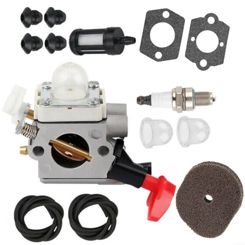 Ersatz Vergaser Set Vergaser Kit Kettensäge FS56RC FS70C FS70R FS70RC FC56 FC70 HT56 KM56 KN56 HL56K mit Zubehör von CWOQOCW