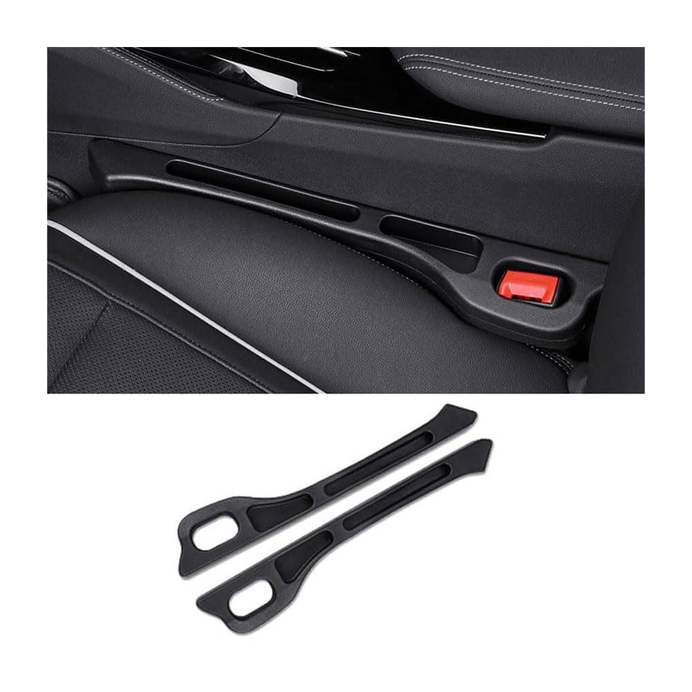 2 Stück Seitenspaltfüller für Autositze für BMW 2 Series Active Tourer (F45) 2014-2021, Am Fahrzeug Montierter Auslaufsicherer Lückenfüller Organizer für Autositzlücken,Bla-ck von CWYLF