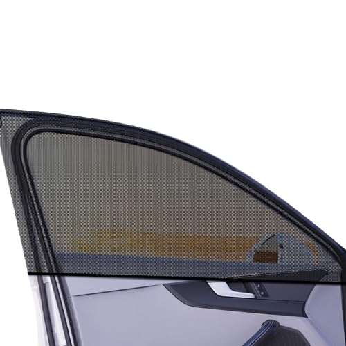 4er-Pack Autofenster-Sonnenschutz für BMW X1 X2 U11 U10 2023-2024, Atmungsaktiver Autofenster-Sonnenschutz aus Netzgewebe UV-Schutz Mückenschutz von CWYLF