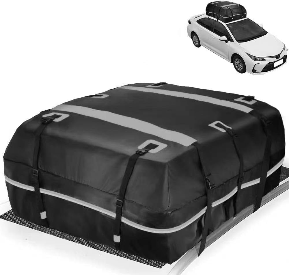 CWYLF Autodachtasche für Mercedes-Benz GLB (X247) 2019-2023, wasserdichte Faltbare Dachgepäcktasche für Roadtrips Camping Reisen Dachbox Aufbewahrung Autozubehör,B von CWYLF