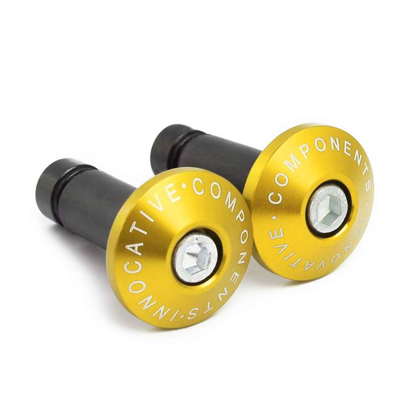 CXEPI Motorrad Lenkergewichte,Universelle Lenkerenden für Ø22mm (7/8") Lenker,Gold von CXEPI