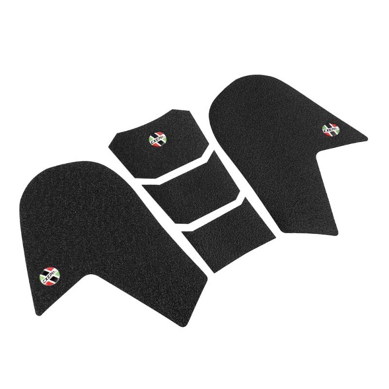 CXEPI Tankpad Seitlich Seiten Tankpad Kniepad für Motorrad MT09 MT-09 MT 09 2013-2019,Schwarz von CXEPI