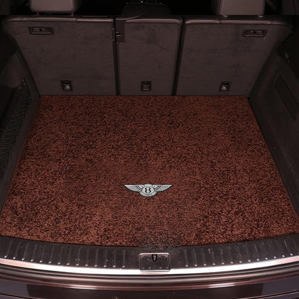 Kofferraummatte für Bentley Continental Flying Spur Speed 2005 2006 2007 2008 2009 2010 2011 2012 2013 wasserdichte Kofferraumwanne Aufbewahrungsmatte Kofferraumschutzmatten,C von CXFFB