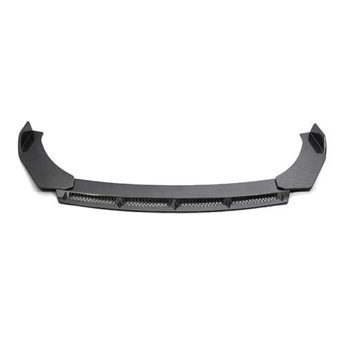 Auto Frontspoiler Lippe für Audi A8 4 Seats 2006-2010,ABS Lip Body Kit die Vordere Stoßstange Spoiler Canard Protector Auto Zubehör,Carbon Black von CXOCSOK