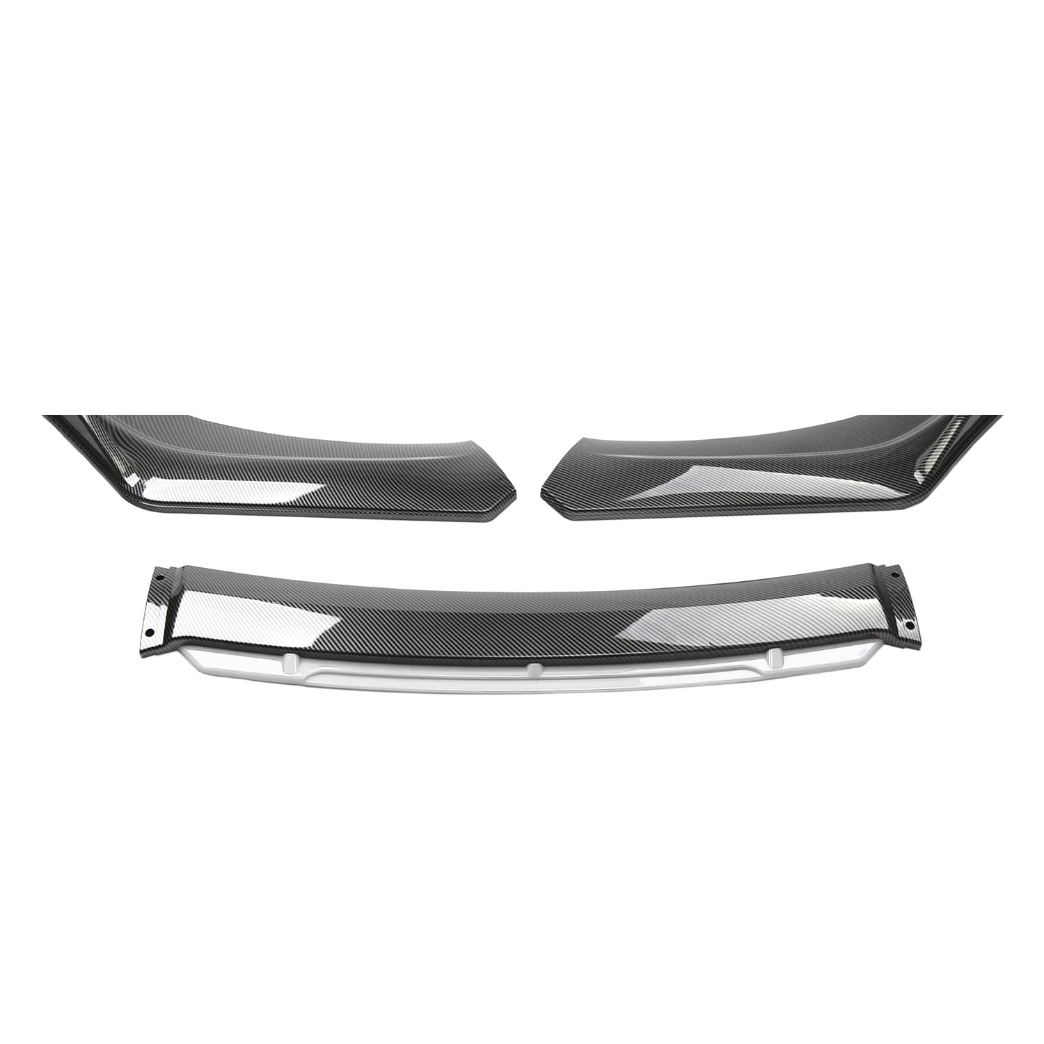 Auto Frontspoiler Lippe für VW T-Cross 2019-2023,ABS Lip Body Kit die Vordere Stoßstange Spoiler Canard Protector Auto Zubehör,Grey von CXOCSOK