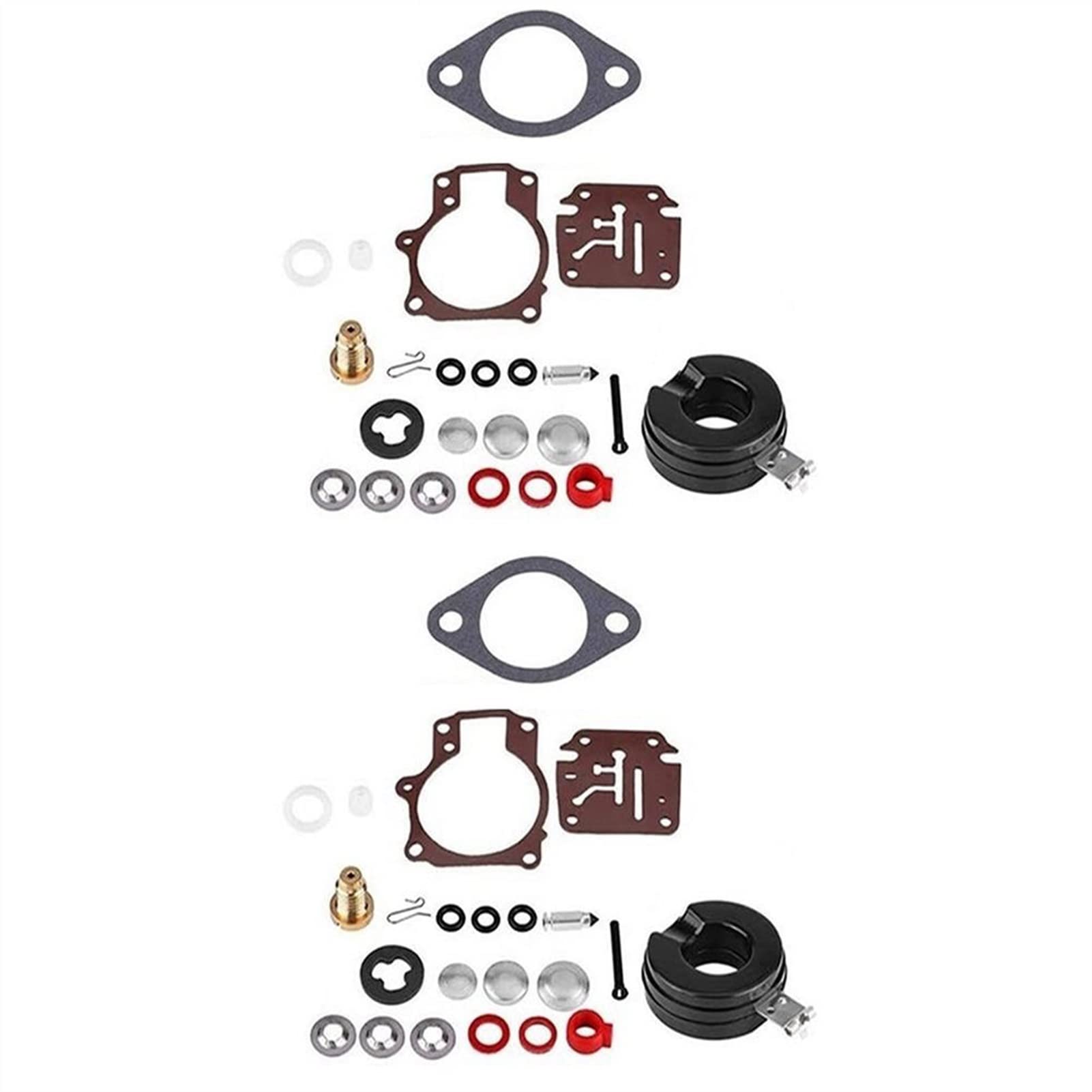 Motorrad-Vergaser-Reparatursatz für Johnson Evinrude 396701 20 25 28 30 40 45 48 50 60 70 PS Ersatzteile (2 Set) von CXQC