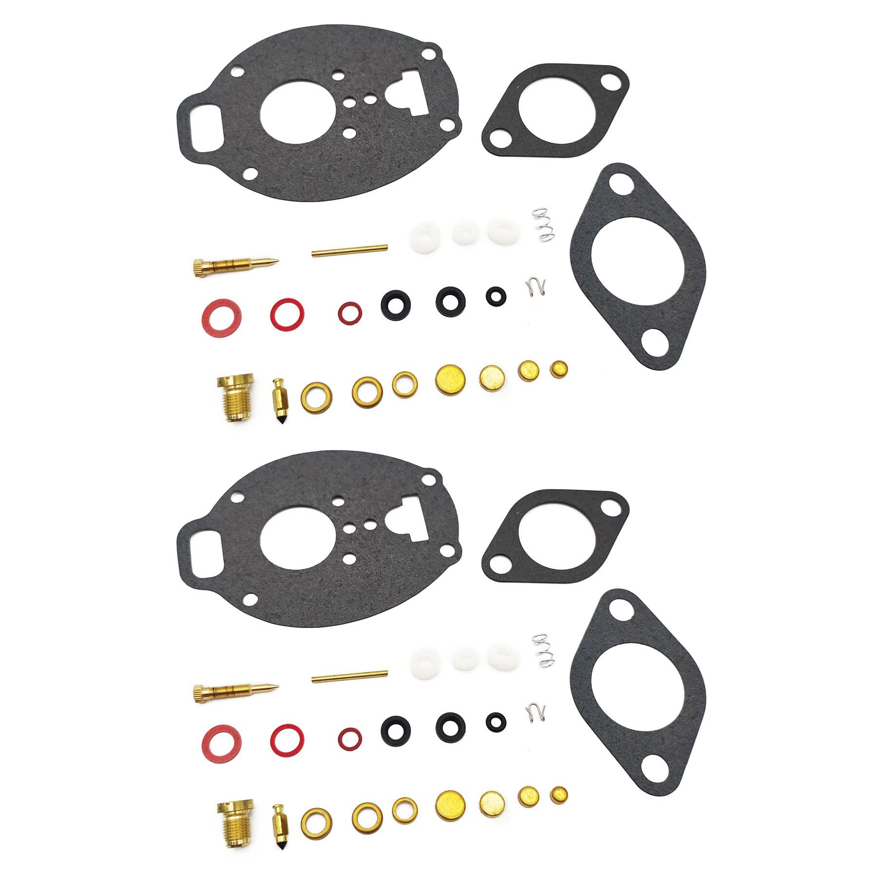 Vergaser-Reparatursatz für Marvel Schebler TSX Vergaser-Kit 778-515 K7515 Deere Farmall Allis Oilve Marvel Schebler TSX K7515 (2 Set) von CXQC