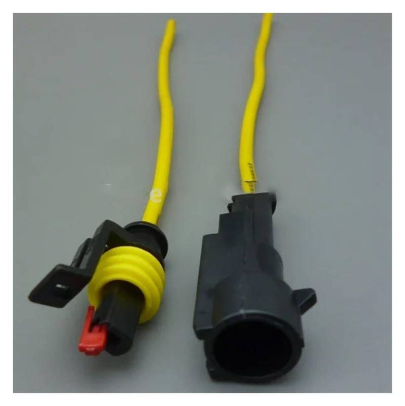 CXVFY 1,5 Kit 1/2/3/4/5/6 Pin Innengewinde Außengewinde Wasserdicht Draht/Kabel Auto Anschluss Auto (1P 1 Paar männlich weiblich) von CXVFY