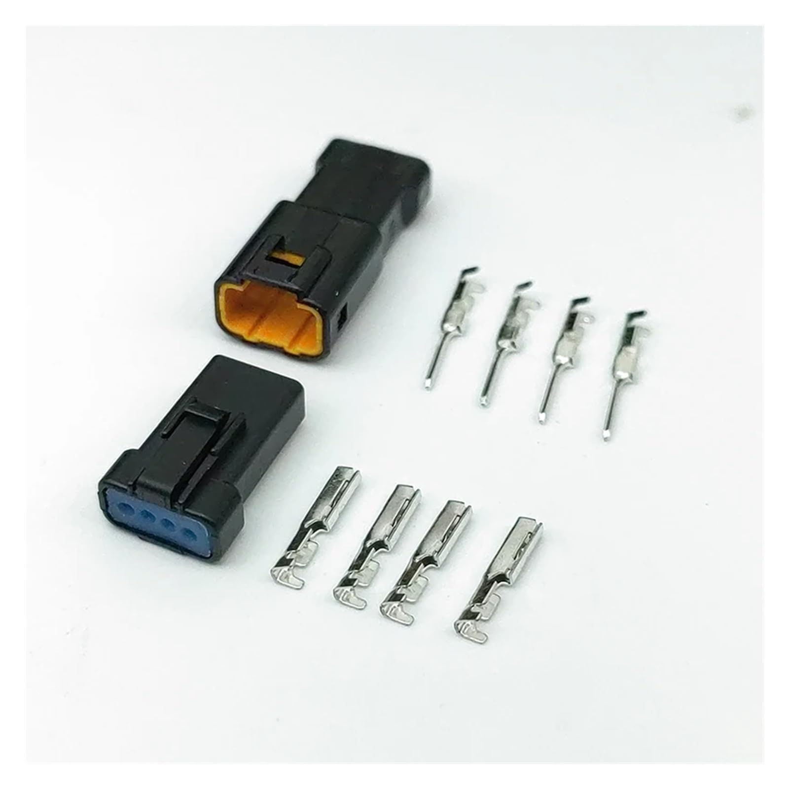 CXVFY 2P 3P 4P 6P 8P 0,6 mm wasserdichter Drahtverbinder Stecker männlich/weiblich Buchse mit Kabel JST JWPF elektrische Anschlüsse (Größe : 10 Set JST-04 ohne Kabel) von CXVFY