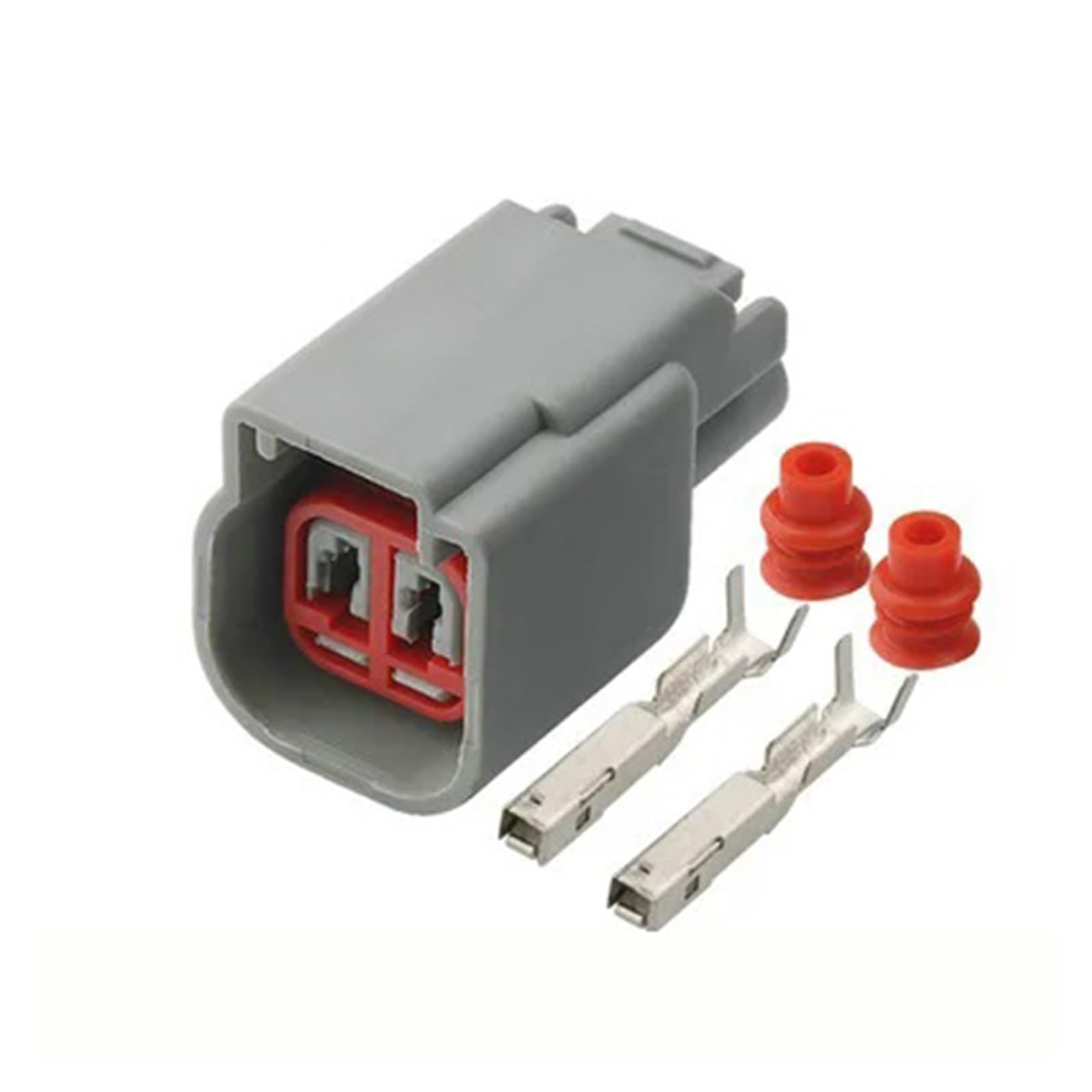 CXVFY Auto 2-poliger Stecker YFIT-I4A464-T Sensorverdrahtung Versiegelter Stecker Elektrischer wasserdichter Stecker mit Klemmen(Wire with 20cm) von CXVFY