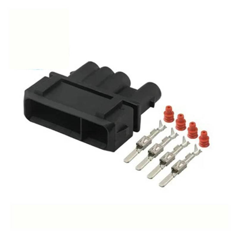 CXVFY Auto 4pin Stecker 357972764K Kabelbaum Stecker 357 972 764 K 357 972 764K Mit Terminals Und Dichtungen(10pcs) von CXVFY