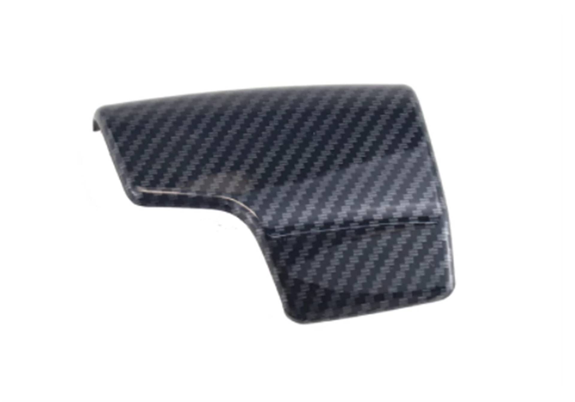 CXVFY Auto-Styling, Carbonfaser-Konsolen-Schalthebelgriffabdeckungen/kompatible A6 C7 C8 A7 S6 S7, Innenverkleidung for Schaltknaufkopf(A Carbon fiber Color) von CXVFY