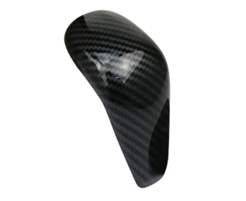 CXVFY Auto-Styling, Carbonfaser-Konsolen-Schalthebelgriffabdeckungen/kompatible A6 C7 C8 A7 S6 S7, Innenverkleidung for Schaltknaufkopf(B Carbon fiber Color) von CXVFY