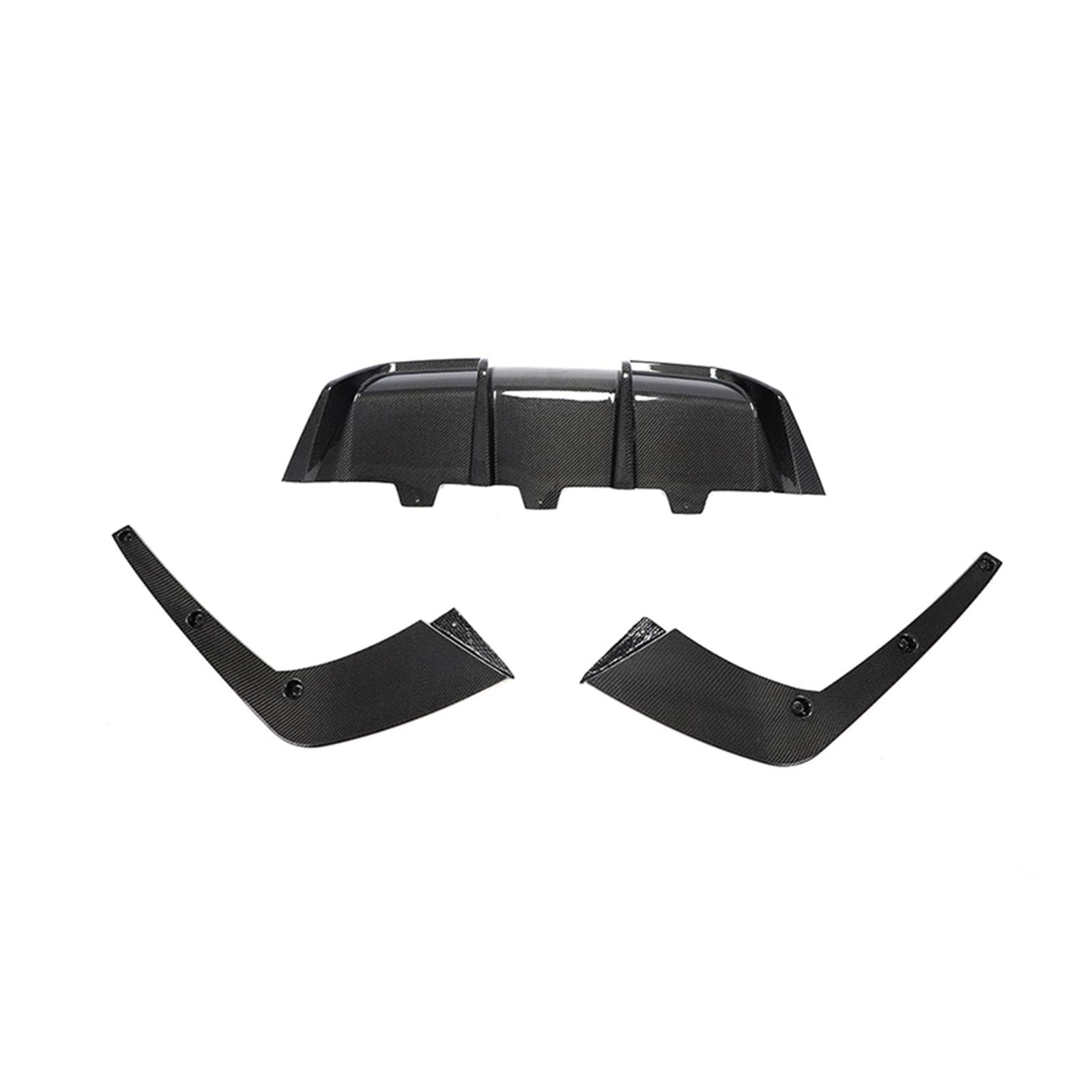 Auto Heckstoßstange Diffusor Lippe kompatibel for BMW 6er F06 F12 F13 M6 2012–2016 640i 650i Heckstoßstange Diffusor Lippe Spoiler Kohlefaser(Carbon Fiber) von CXYLOVELG