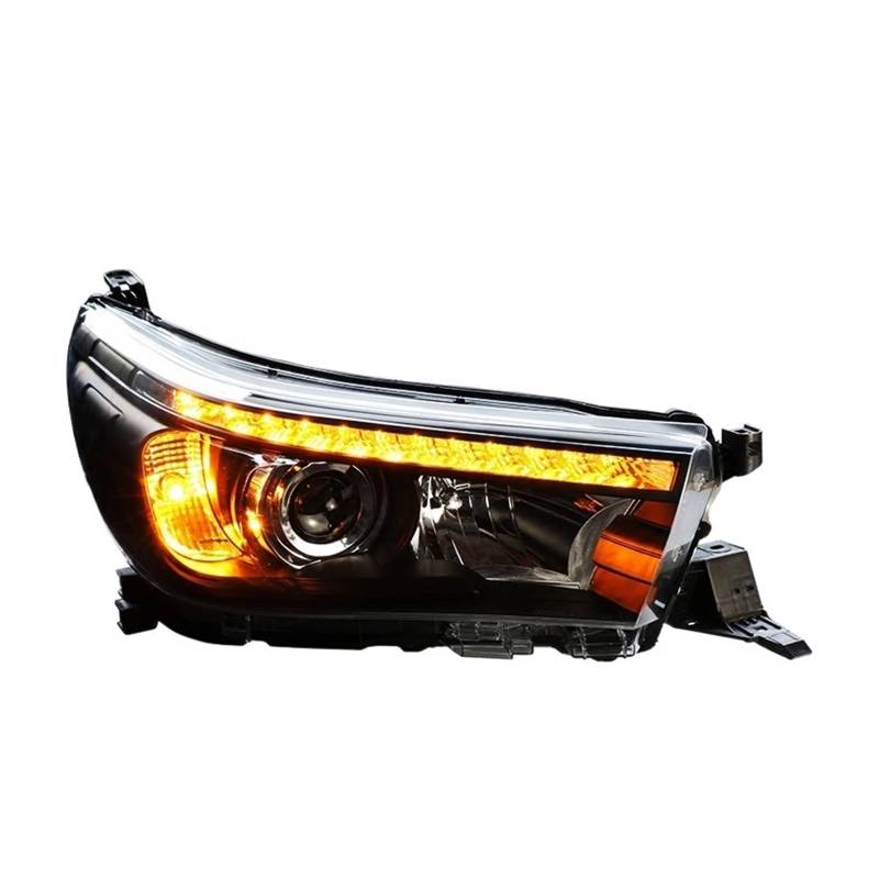 Auto Styling Kompatibel for Toyota Hilux Vigo 2016 Scheinwerfer LED Scheinwerfer DRL Objektiv Doppel Strahl HID Xenon Auto Zubehör(4300K,35W) von CXYLOVELG