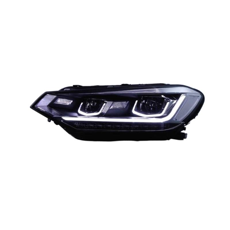 Auto Styling Kopf Lampe Fall Kompatibel for VW To/ur/an Scheinwerfer 2016 2017 LED Scheinwerfer DRL Objektiv doppel Strahl Bi-Xenon HID Zubehör(Headlight no Bulb) von CXYLOVELG