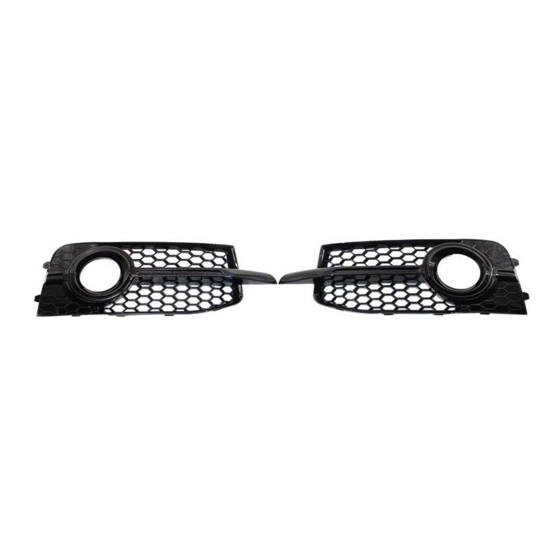 Front Stoßstange Nebel Licht Grill 8X0807681B 8X0807682B Teile Tragbare Auto Ornamente Kompatibel for Audi A1 8X S Linie 2011-2014(With hole) von CXYLOVELG