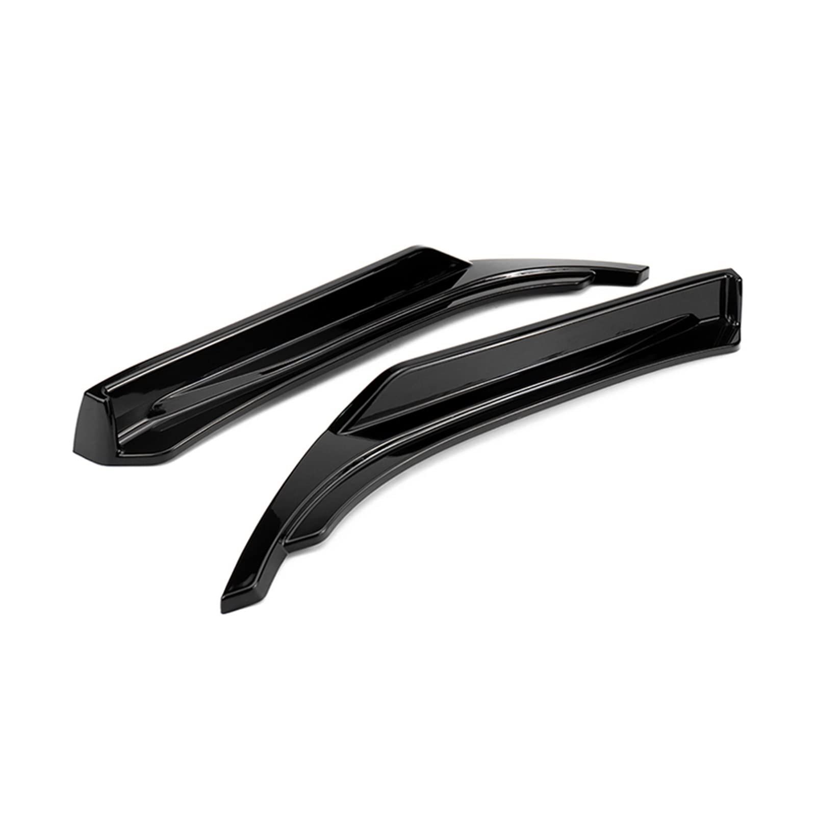 Q50 Auto Hintere Stoßstange Seite Ecke Splitter Spoiler Schürzen Kompatibel for Infiniti Q50 2014-2017 Hintere Stoßstange Lip Diffusor splitter Schutz(Glossy Black) von CXYLOVELG