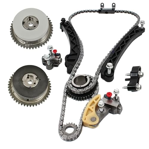 Camshaft Gear Timing Chain Kit for Opel For Saab For Vauxhall Insignia Astra 9-3 A20 B20 2.0 12638661 12627114 von CY MOTOR