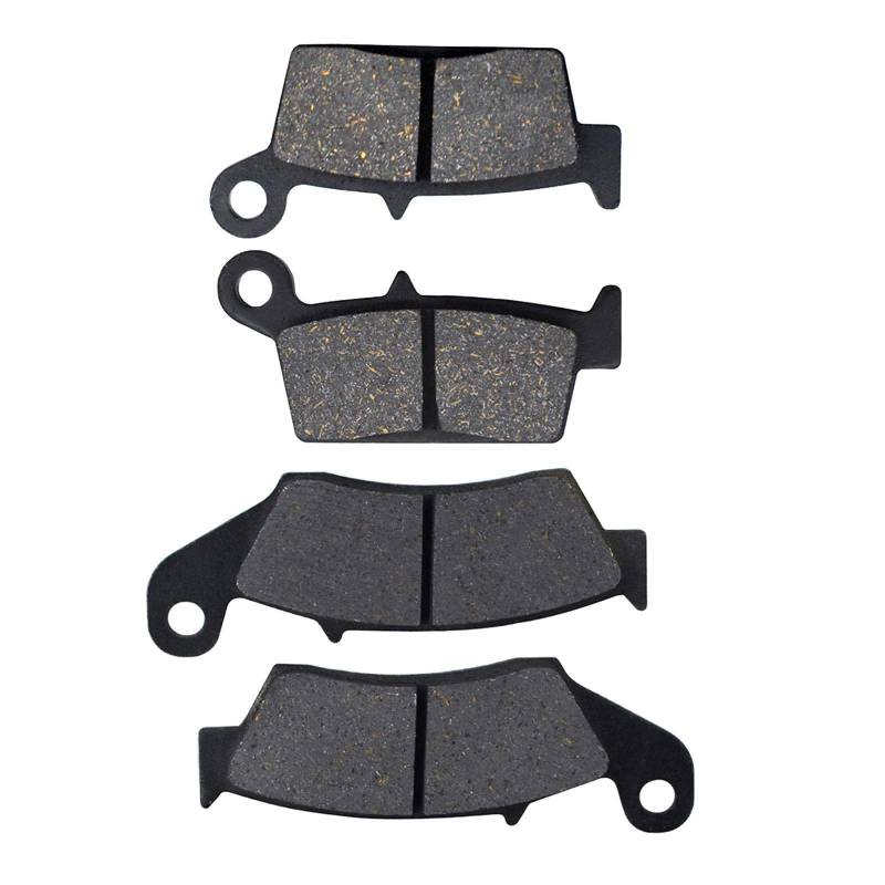 Motorrad-Bremsbeläge, Motorrad Bremsbelag Compatible with, CRF230L CR125R CR250R XR250R XR250L XR400R CR500R CRF230 CRF 230 L 230L CR 125R 250R Motorrad Bremsbeläge vorne hinten(FrontandRear) von CYLCLNB