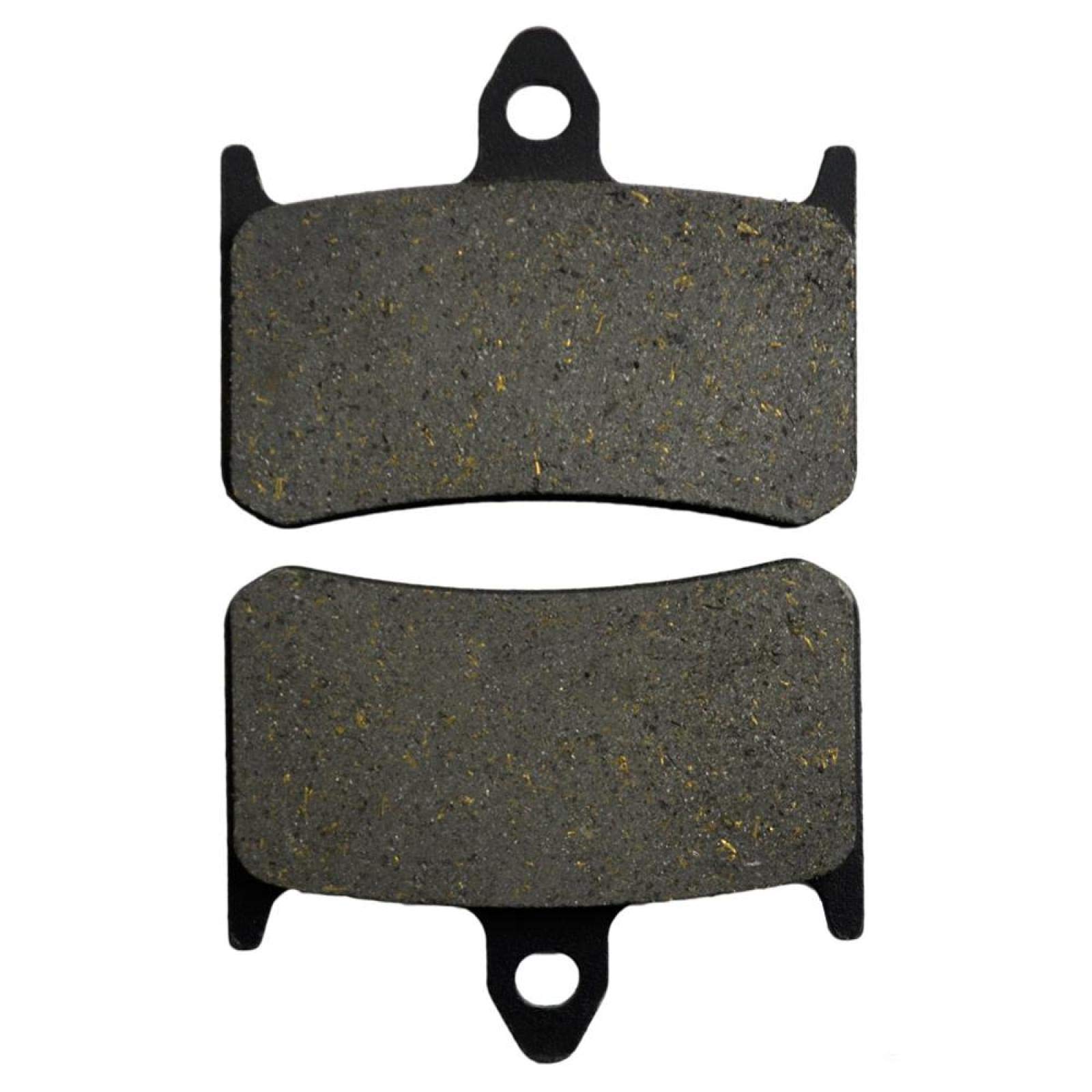 Motorrad-Bremsbeläge, Motorrad-Bremsbelag Compatible with, VFR400 VFR 400 R3K R3L R3M R3N NC30 1989-1992 Motorradteile Bremsbeläge vorne und hinten(1pairFrontPads) von CYLCLNB