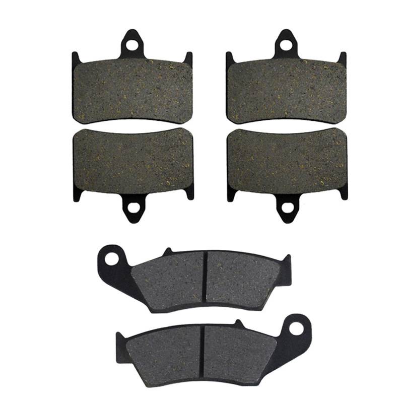 Motorrad-Bremsbeläge, Motorrad-Bremsbelag Compatible with, VFR400 VFR 400 R3K R3L R3M R3N NC30 1989-1992 Motorradteile Bremsbeläge vorne und hinten(FrontandRearPads) von CYLCLNB