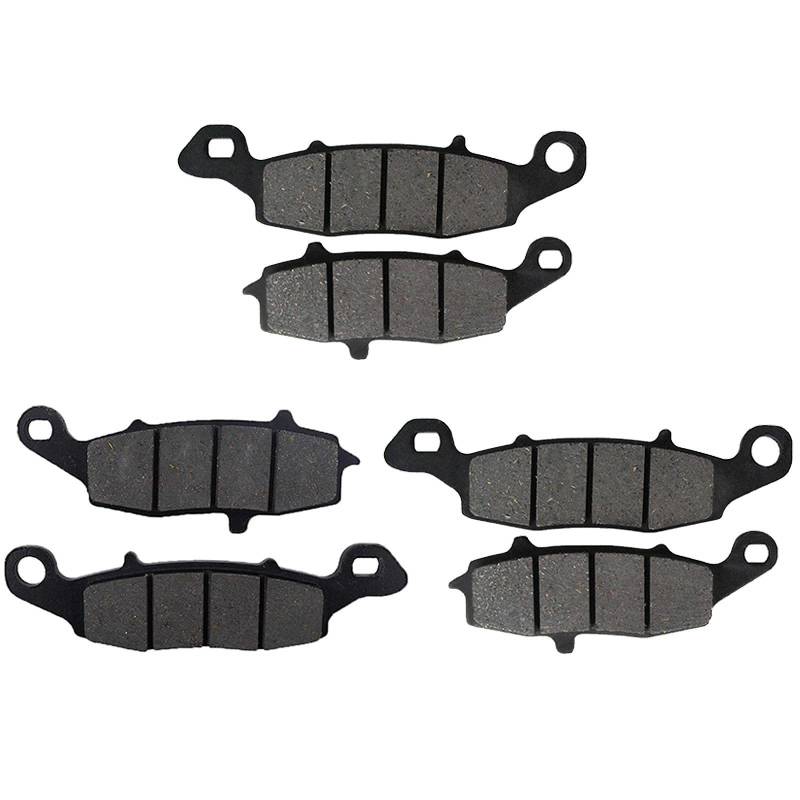 Motorrad-Bremsbeläge, Motorrad-Bremsbelag Compatible with Kawasaki KZ1000 ZR750 FH ZR-7 VN1500 VN1600 VN1700 Motorradteile Bremsbeläge vorne hinten(FrontandRearPads) von CYLCLNB