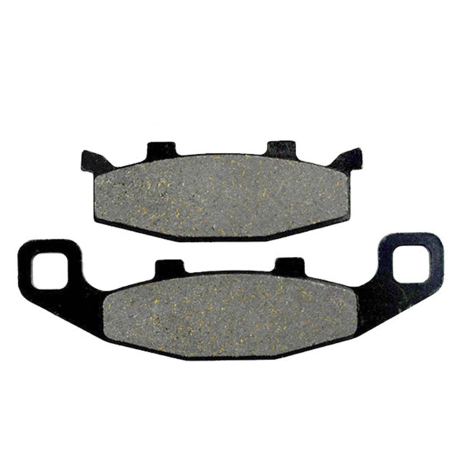 Motorrad-Bremsbeläge, Motorrad Bremsbelag Compatible with Kawasaki Ninja 250R EX 250 F/D 250 R EX250F EX250D 1988-2007 Motorrad Bremsbeläge vorne hinten(1PairFrontPads) von CYLCLNB