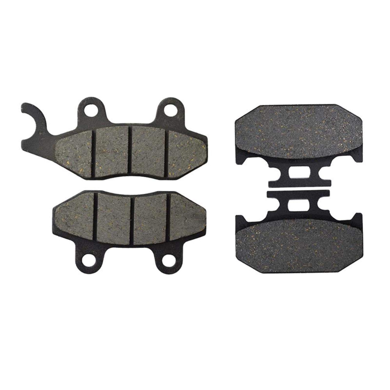 Motorrad-Bremsbeläge, Motorrad-Bremsbelag Compatible with TTR250 TTR 250 LMNPRSTV YZ250 YZ 250 WRA ABDEFGHJ Motorradteile Bremsbeläge vorne hinten(FrontandRearPads) von CYLCLNB