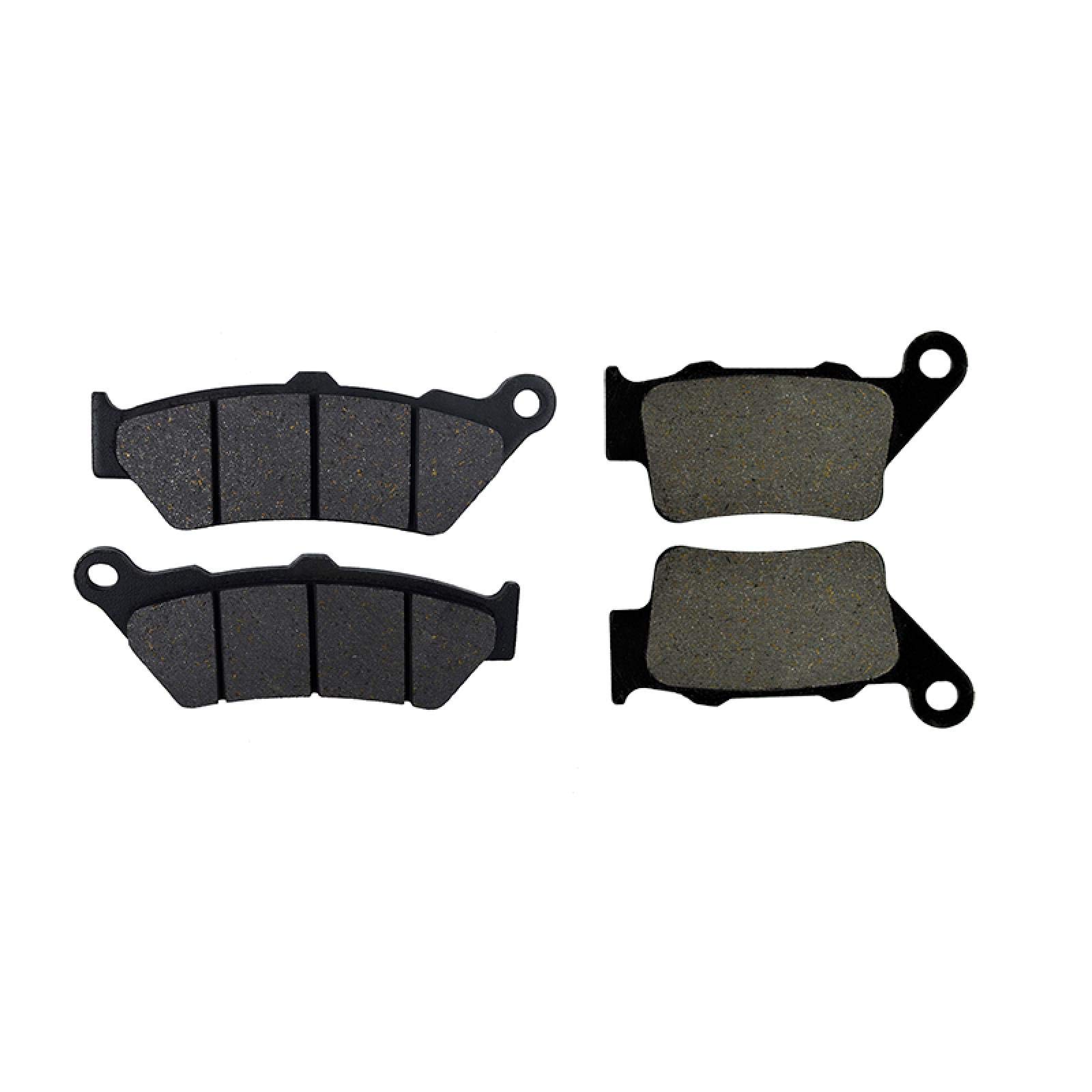 Motorrad-Bremsbeläge, Motorrad-Bremsbelag Compatible with Xt660r 2004–2010 Compatible with Aprilia Pegaso 650 Motorradteile vorne hinten Bremsbeläge(FrontandRearPads) von CYLCLNB