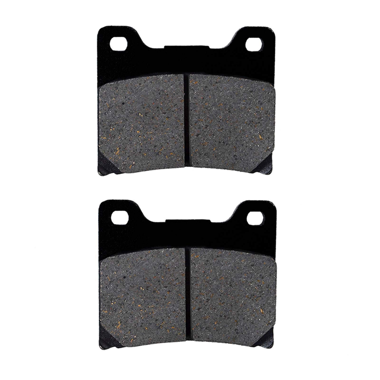 Motorrad-Bremsbeläge, Motorrad-Bremsbelag Compatible with YZF600R YZF600 R 1997-2007 YZF1000R YZF 1000 Motorradteile vorne und hinten(1pairRearPads) von CYLCLNB