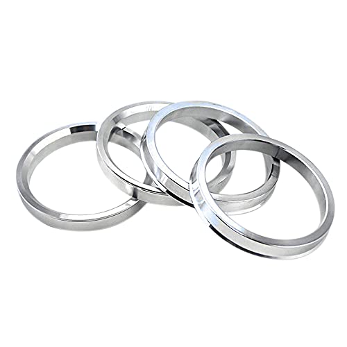 Zentrierringe,Zentrierringe für Felgen 4 stücke Aluminium Zentren Zapfen Hub Ringe Rad Spacer Set 61.1mm ID bis 73.1mm OD von CYMKYQ