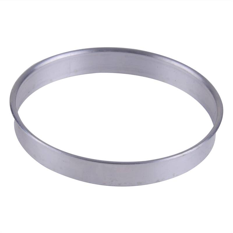 Zentrierringe,Zentrierringe für Felgen 4 stücke Aluminiumlegierung Silber Rad Spacer Hub Centric Ringe 67.1mm OD bis 66.1mm ID von CYMKYQ