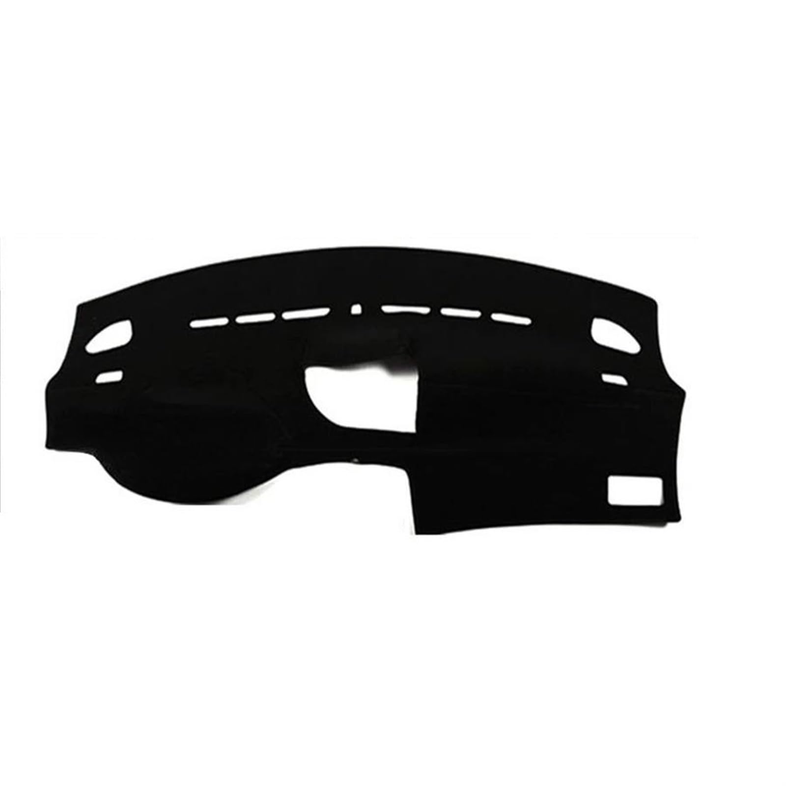 Anti-Rutsch-Matte Auto-Sonnenschutz Armaturenbrett-Unterlage Teppich UV-Schutz Für Peugeot 307 Auto-Styling Gummimatten Fürs Auto(Schwarz) von CYPMDW