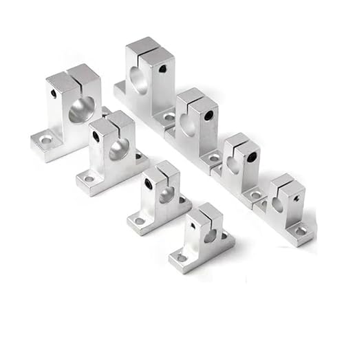 1-4pcs/lot Sk8 Sk10 Sk12 Sk16 Sk20 Sk25 Sk30 8mm Linear Bearing Rail Shaft Support XYZ Table CNC Router Sh8a 3D Printer Part CZAOINCU(Sk20 20mm,4pcs) von CZAOINCU