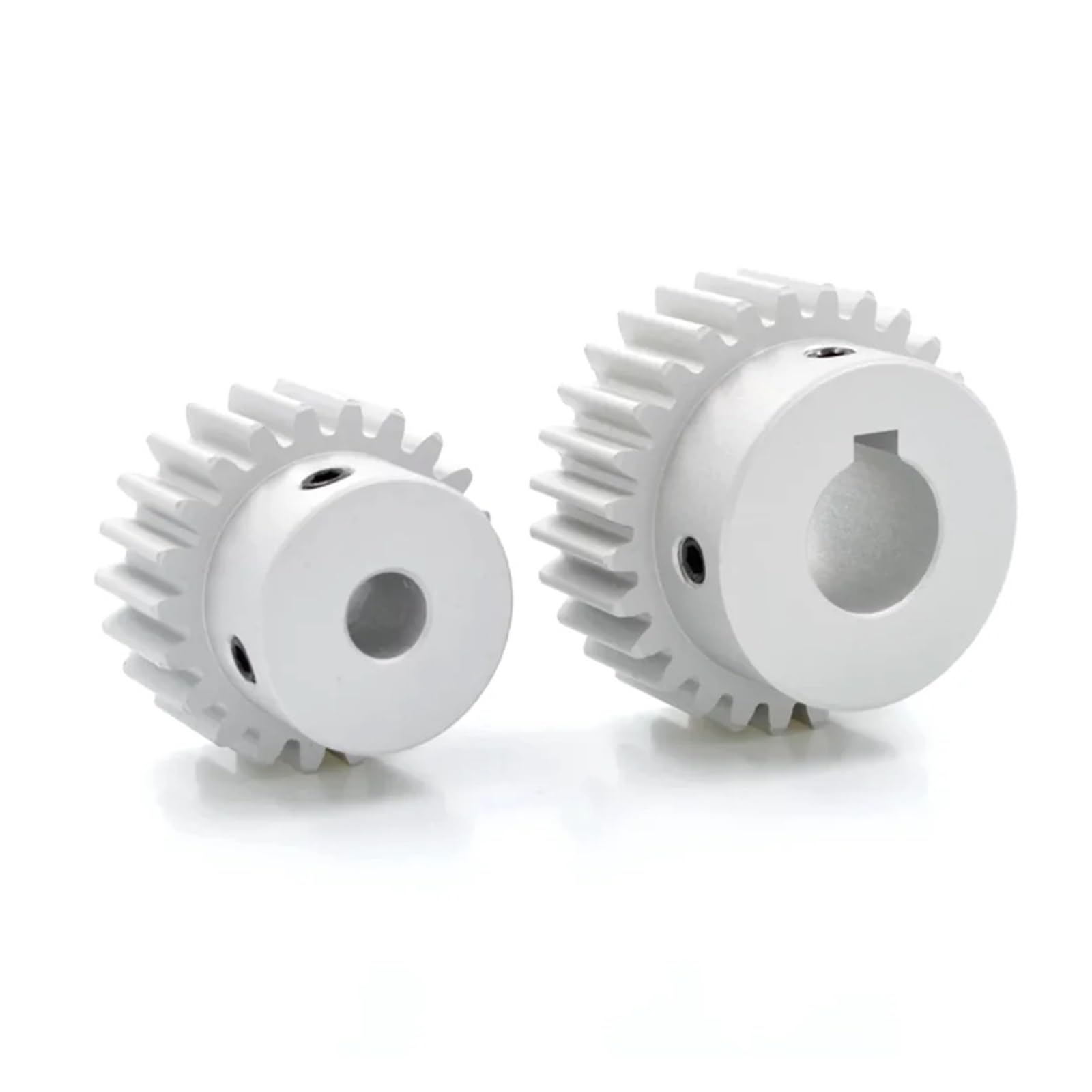 1.5M 12-32 Teeth Aluminum Alloy Step Spur Gear DIY electronic starter Model Boss Gear CZAOINCU(6mm,21 Teeth) von CZAOINCU