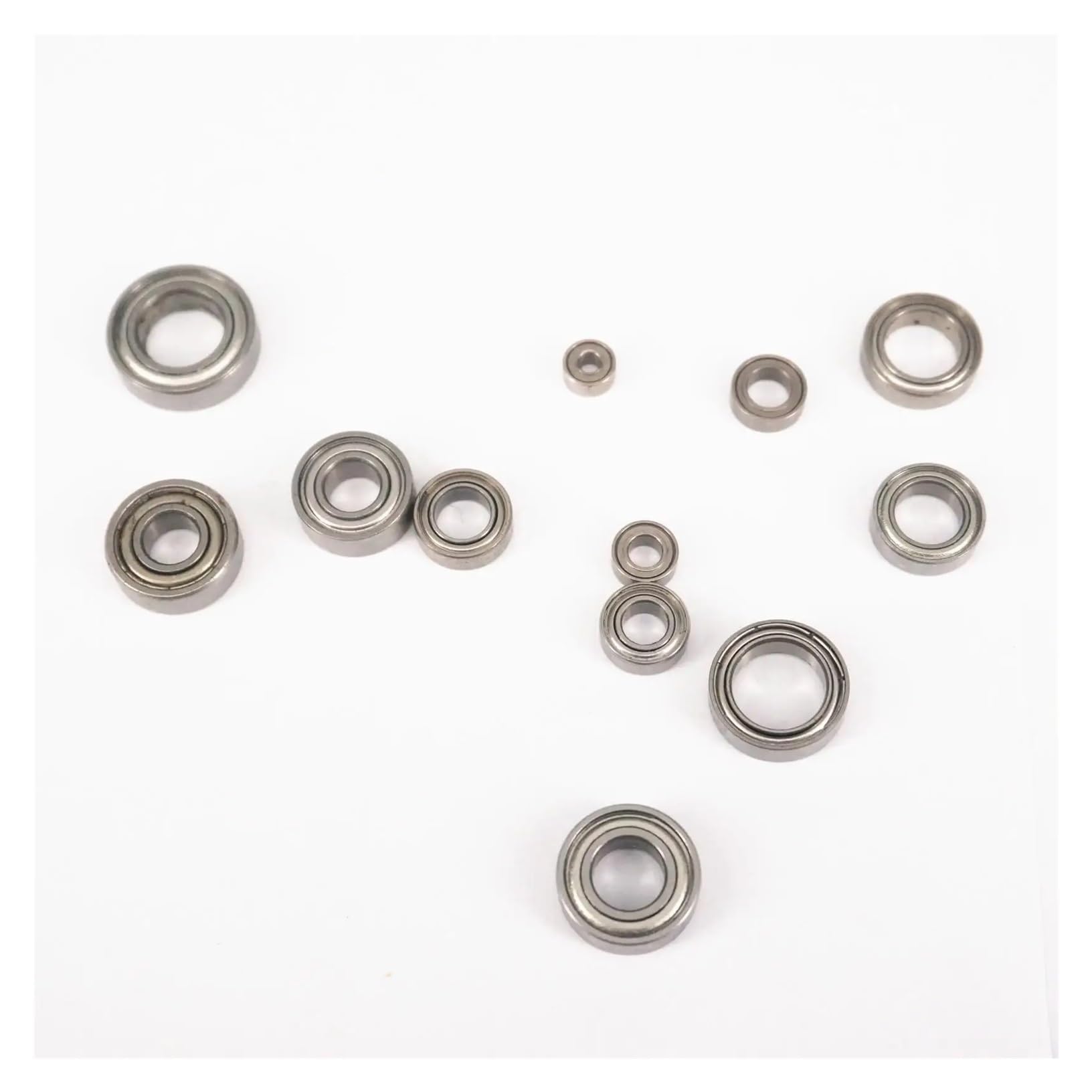 10pcs I/D 2/3/4/5/6/7/8mm ABEC1/ABEC3 Deep Groove Ball Miniature Bearing MR52 MR62 MR72 MR63 MR73 MR83 MR74 MR84 MR104 CZAOINCU(Grade ABEC1,MR63ZZ 3x6x2.5mm) von CZAOINCU