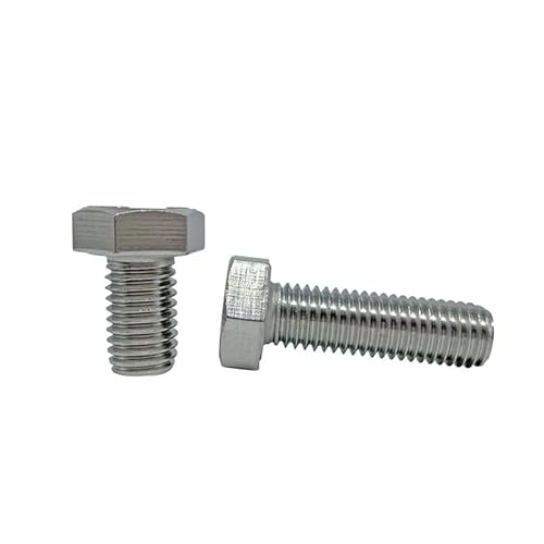 10pcs M6 M8 A2 304 Stainless Steel Metric Threaded DIN933 External Hex Hexagon Head Cap Screw Bolt Thread Diamater 6mm 8mm CZAOINCU(35mm,M8) von CZAOINCU