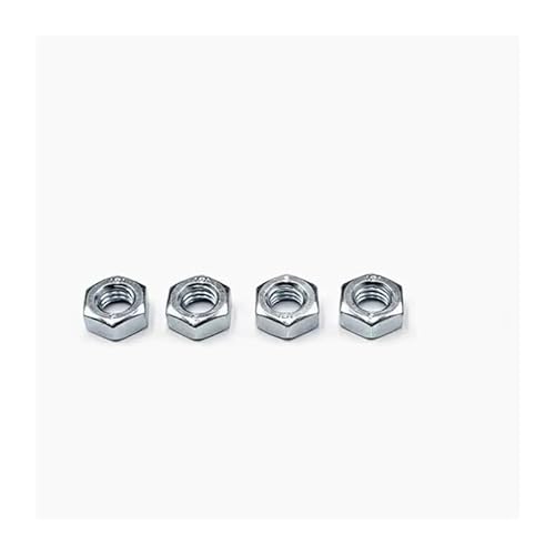 5Pcs Left Hand Galvanize UNC/UNF Hexagon Nuts Left Thin Nuts CZAOINCU(1 14 14.6) von CZAOINCU