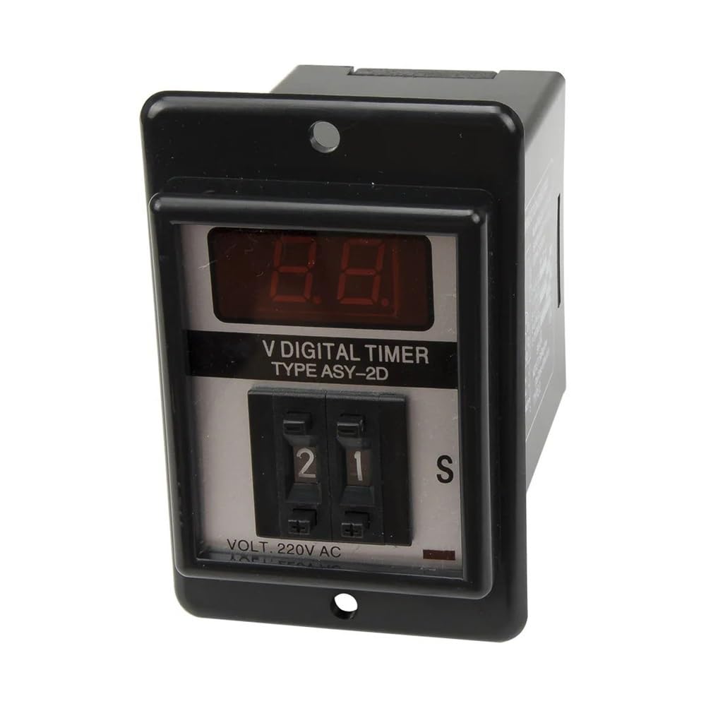 ASY-2D black AC 220V time relay ASY series 220VAC timer CZAOINCU(99S) von CZAOINCU