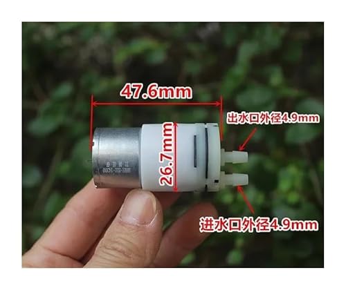 DC 3V 3.7V 5V 6V 310 electronic starter Diaphragm Water Pump Small Self Priming Suction Pump Pet water Dispenser Humidifier Pump CZAOINCU(C 5V-6V Pump) von CZAOINCU