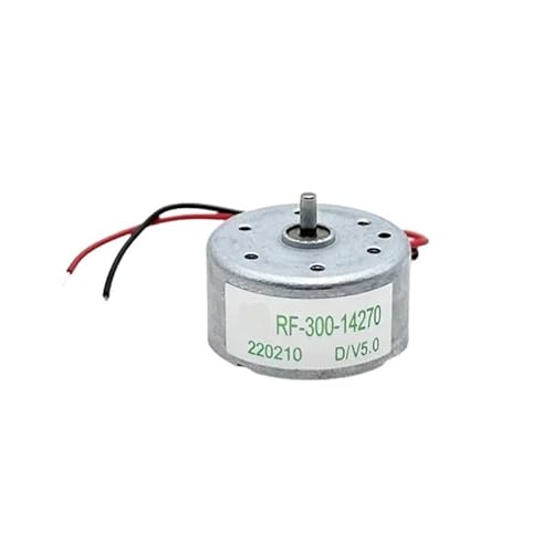 RF-300-14270 300 electronic starter DC 1.5V 3V 3.7V 5V 9000RPM 24mm Round Spindle electronic starter Metal Brush DIY Solar Hobby Toy Fan Model CZAOINCU von CZAOINCU