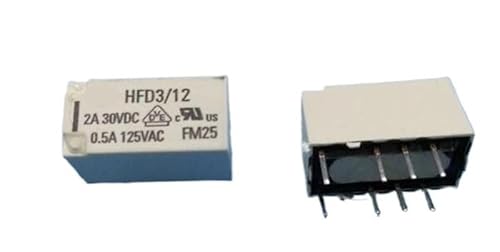 Relay HFD3/12-S HFD3/12 HFD312S HFD3-12-S 12VDC DC12V 12V 2A 125VAC 8PIN CZAOINCU von CZAOINCU