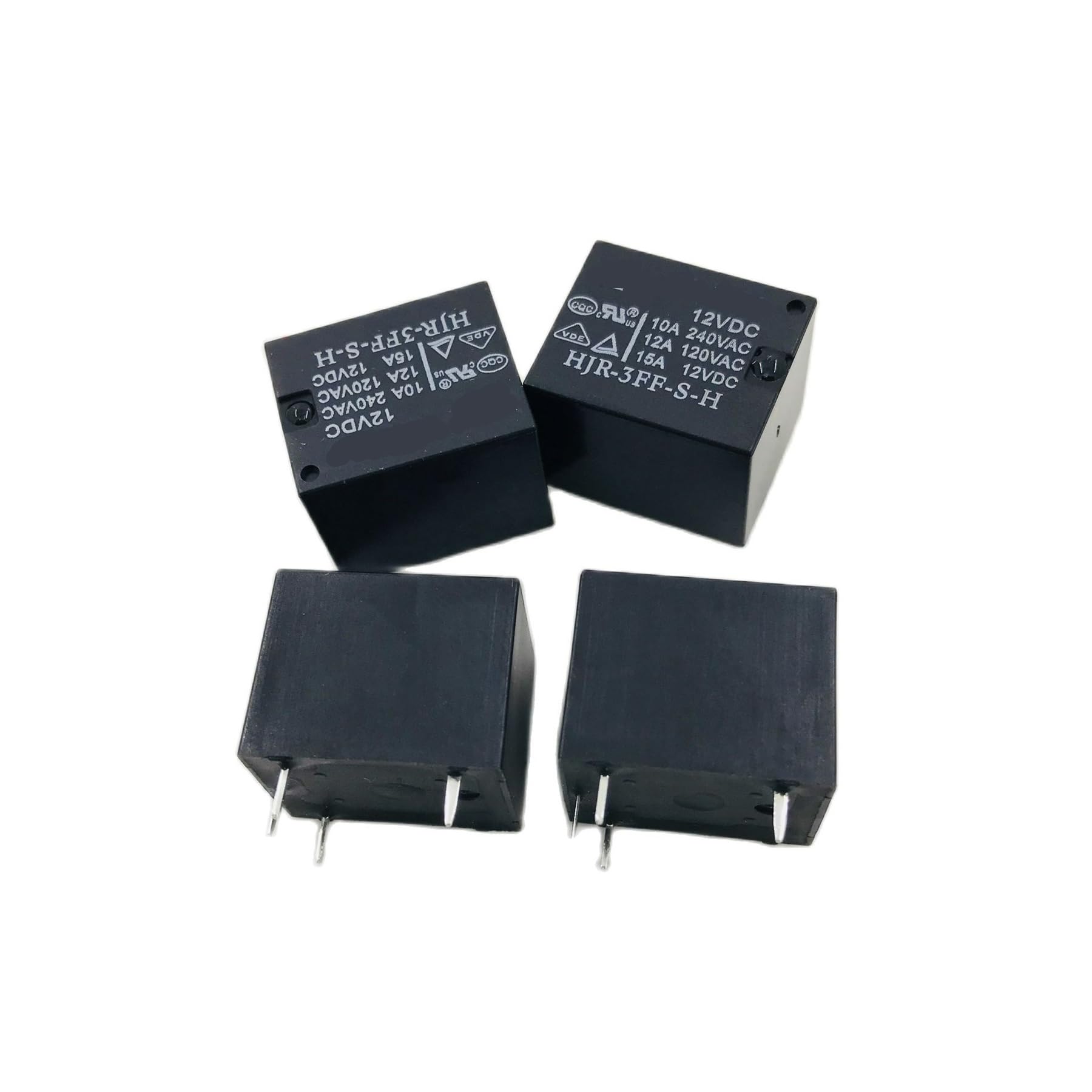 = Relay Original HJR-3FF-S-HF-48VCD HJR-3FF-S-HF-12VDC HJR-3FF-S-H-24V HJR-3FF-S-H-DC12V HJR 3FF S H 24vdc 10A 4PIN CZAOINCU(HJR-3FF-S-H 12VDC) von CZAOINCU