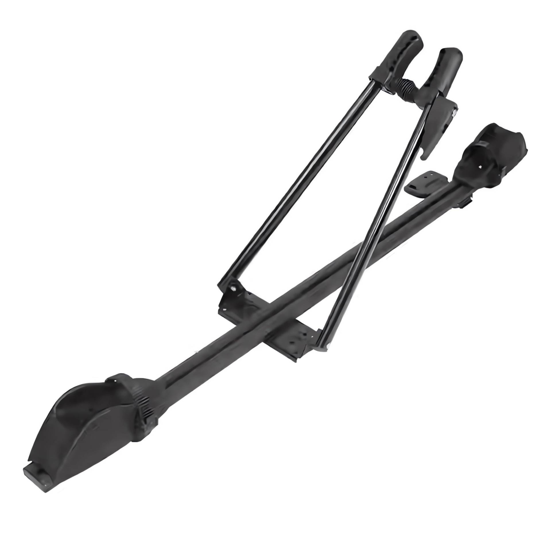 Fahrradträger, Aufrechter Fahrrad Dachträger, mit Verriegelung Montage, Universelle Dachträger-Fahrradhalterung für Auto, SUV, LKW(Black) von CZMYCBG