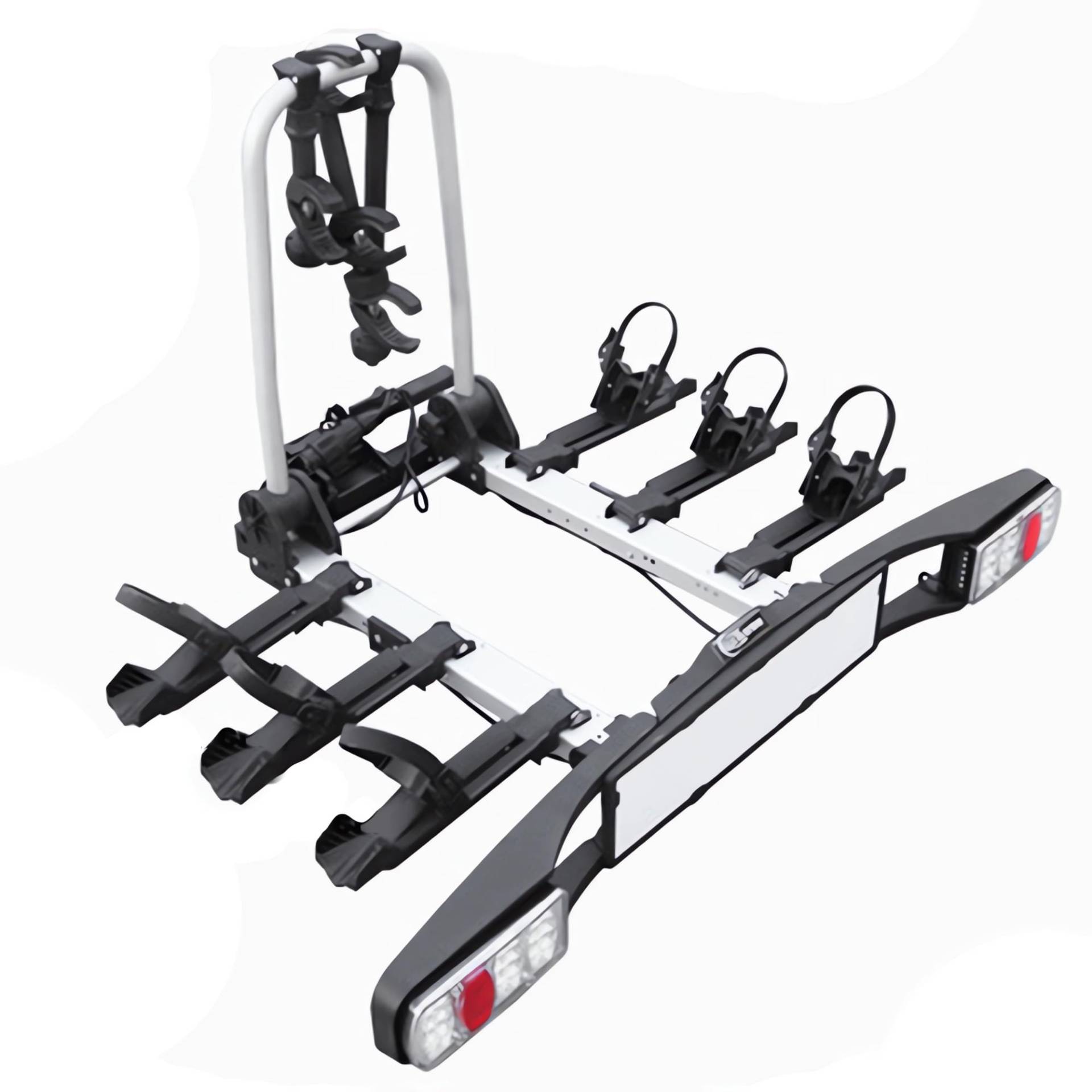 Fahrradträger für Die Kofferraum Montage, Tragbarer Fahrradträger für Die Anhängerkupplung, SUV-Fahrradträger für 2/3/4 Fahrräder(3 Bike) von CZMYCBG