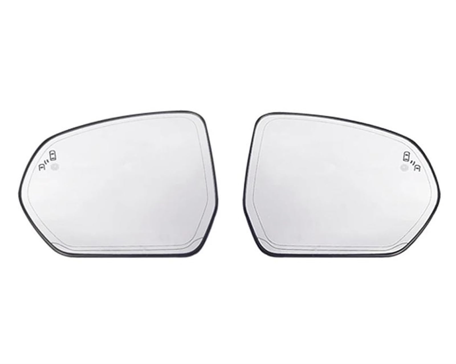 Spiegelglas Für Ford Für Taurus 2015-2018 Seitenspiegel Reflektierende Linse Rückspiegellinsen Glas Mit Heizung Toter Winkel Außenspiegel(Left Right) von CZXZYHNB