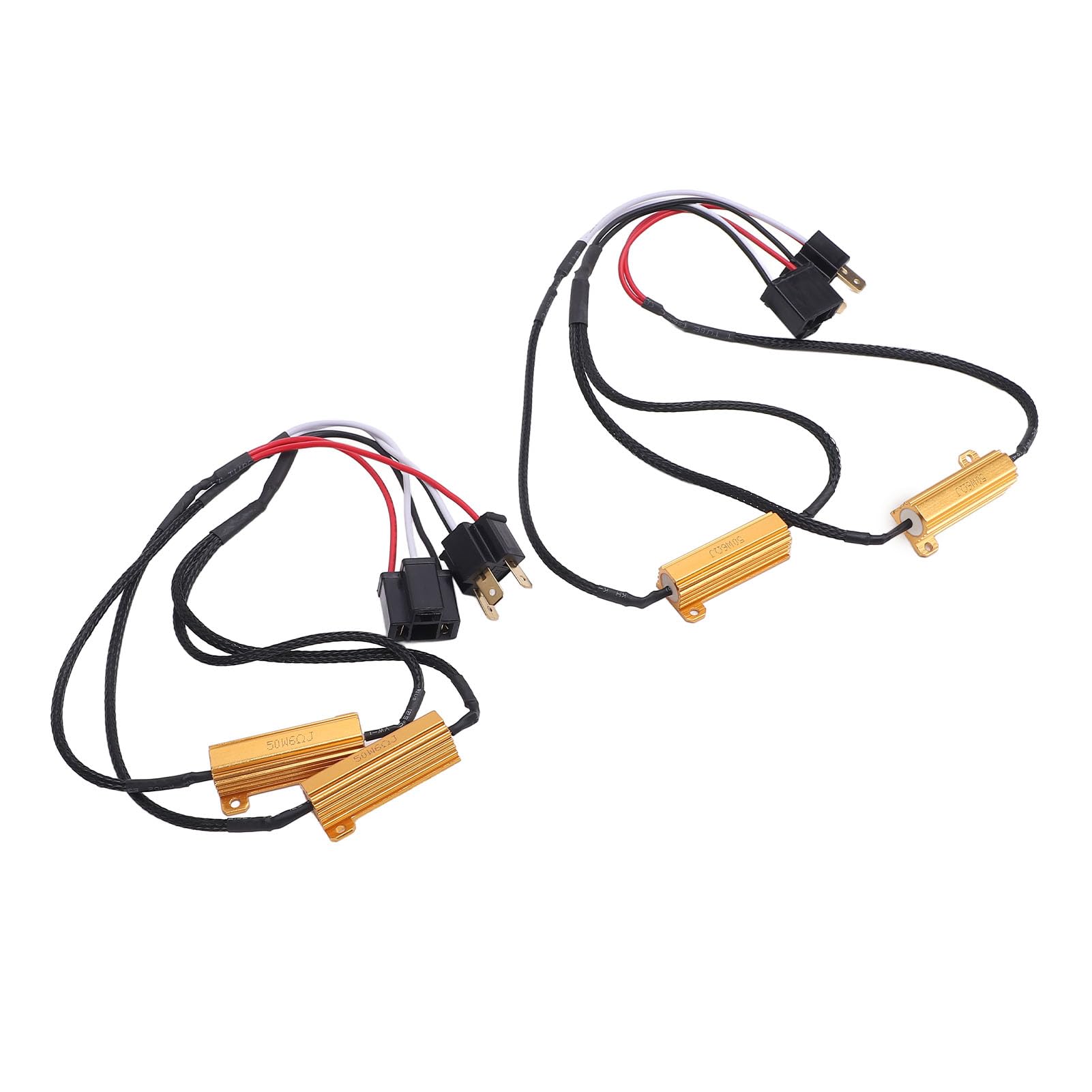 Auto-LED-Lampenwiderstand, Anti-Flimmer-Decoder 50 W 6 Ohm mit Einfacher Plug-and-Play-Einrichtung, für Blinker-Tagfahrlicht Auto-LED-Lampenwiderstand, Anti-Flimmer-Decoder 50 W 6 Ohm mit Einfacher Plug-and-Play-Einrichtung, für Blinker-Tagfahrlicht von CaCaCook